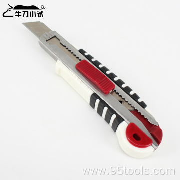 auto loading blades cutter knife with rubber coated